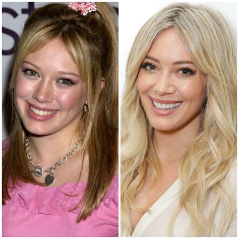 hilary duff face surgery|Hilary Duff Goes Makeup.